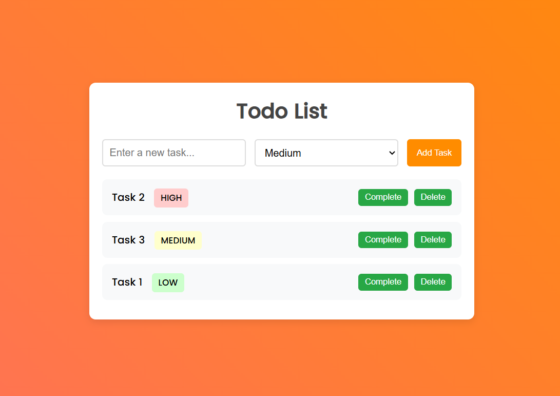 Todo List Web